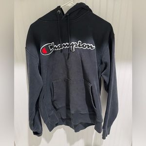 Champion hoodie black size large